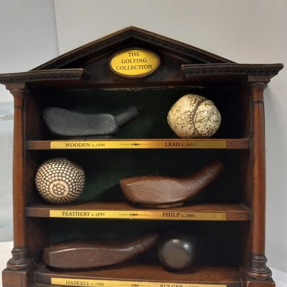 HISTORY CRAFT "THE GOLFING COLLECTION" BALLS, CLUBS &AMP; DISPLAY STAND … - Picture 2 of 12